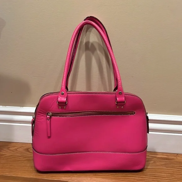 Kate Spade Hot Pink Wellesley Rachelle Large - gently used and well cared for.